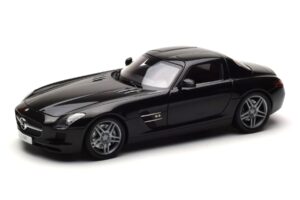 Mercedes SLS AMG Obsidian Svart Metallic Minichamps 1:18 B66960042