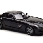Mercedes SLS AMG Obsidian Svart Metallic Minichamps 1:18 B66960042 - image 5 of 7