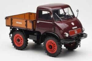 Mercedes Unimog 401 With Westfalia Cabin Schuco 1:18 450014300 Metall — bild 6 av 8