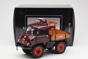 Mercedes Unimog 401 With Westfalia Cabin Schuco 1:18 450014300 Metall — bild 8 av 8