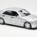 Mercedes C36 AMG W202 Silver UT Models 1:18 - image 4 of 6