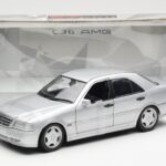 Mercedes C36 AMG W202 Silver UT Models 1:18 - image 6 of 6