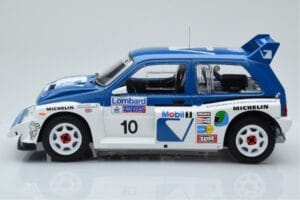 MG Metro 6R4 #10 M. Wilson / N. Harris RAC Rally 1986 IXO 1:18 18RMC068A Metall — bild 3 av 6