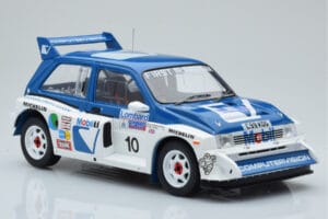 MG Metro 6R4 #10 M. Wilson / N. Harris RAC Rally 1986 IXO 1:18 18RMC068A Metall — bild 4 av 6