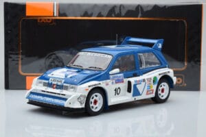 MG Metro 6R4 #10 M. Wilson / N. Harris RAC Rally 1986 IXO 1:18 18RMC068A Metall — bild 6 av 6