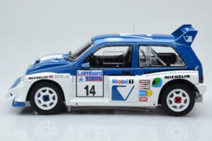 MG Metro 6R4 #14 D. Llewellin / P. Short RAC Rally 1986 IXO 1:18 18RMC068C Metall — bild 3 av 6