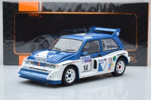 MG Metro 6R4 #14 D. Llewellin / P. Short RAC Rally 1986 IXO 1:18 18RMC068C Metall — bild 6 av 6