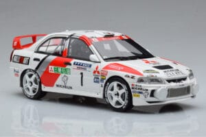 Mitsubishi Lancer Evo 4 T. Makinen / S. Harjanne Rally Catalunya 1997 Otto 1:18 OT409 Resin — bild 4 av 6