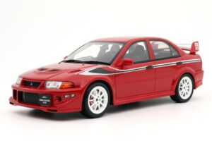 Mitsubishi Lancer Evolution VI CP9A Tommi Makinen Edition Röd Otto 1:18 OT422