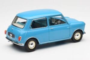 Morris Mini Minor Blå Kyosho 1:18 08964BL Metall — bild 3 av 8