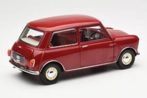 Morris Mini Minor Röd Kyosho 1:18 08964R Metall — bild 3 av 8
