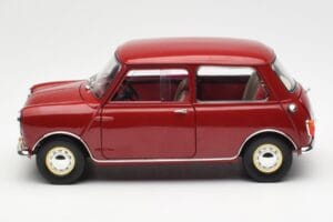 Morris Mini Minor Röd Kyosho 1:18 08964R Metall — bild 4 av 8
