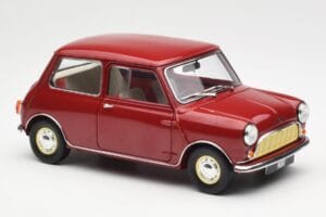 Morris Mini Minor Röd Kyosho 1:18 08964R Metall — bild 6 av 8