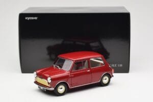 Morris Mini Minor Röd Kyosho 1:18 08964R Metall — bild 8 av 8