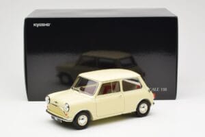 Morris Mini Minor Vit Kyosho 1:18 08964W Metall — bild 8 av 8