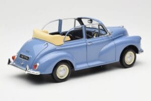 Morris Minor Cabriolet Blå Minichamps 1:18 150137030 Metall — bild 3 av 8