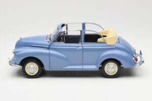 Morris Minor Cabriolet Blå Minichamps 1:18 150137030 Metall — bild 4 av 8