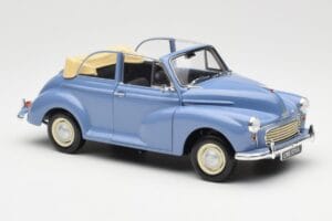 Morris Minor Cabriolet Blå Minichamps 1:18 150137030 Metall — bild 6 av 8