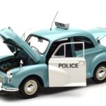 Morris Minor Polis Blå & Vit Minichamps 1:18 - image 2 of 8