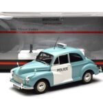 Morris Minor Polis Blå & Vit Minichamps 1:18 - image 8 of 8