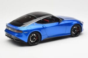 Nissan Fairlady Z Z35 Bayside Blå GT Spirit 1:18 GT387 Resin — bild 2 av 6