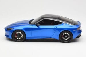 Nissan Fairlady Z Z35 Bayside Blå GT Spirit 1:18 GT387 Resin — bild 3 av 6
