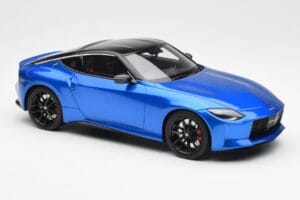 Nissan Fairlady Z Z35 Bayside Blå GT Spirit 1:18 GT387 Resin — bild 4 av 6