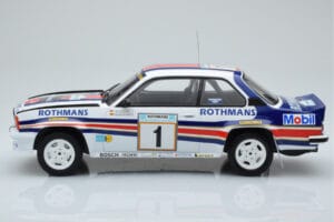 Opel Ascona 400 Rothmans #1 W. Rohrl / C. Geistdorfer Rally Acropolis 1982 IXO 1:18 18RMC097A Metall — bild 3 av 6