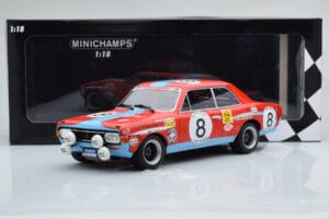 Opel Commodore A Steinmetz #8 Tuerlinx / T. Pilette 24 Hours of Spa 1972 Minichamps 1:18 155724608 Metall — bild 6 av 6