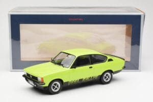 Opel Kadett E Rally 2.0 Grön Svart Norev 1:18 183653 Metall — bild 6 av 6
