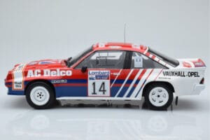 Opel Manta 400 #14 J. McRae / I. Grindrod RAC Rally 1985 IXO 1:18 18RMC098 Metall — bild 3 av 6