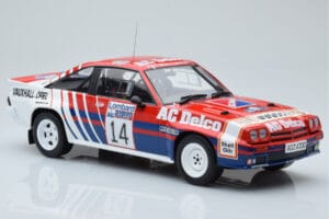 Opel Manta 400 #14 J. McRae / I. Grindrod RAC Rally 1985 IXO 1:18 18RMC098 Metall — bild 4 av 6