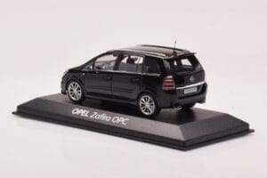 Opel Zafira B OPC Svart Minichamps 1:43 1799622 Metall — bild 3 av 4