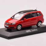 Opel Zafira B OPC Röd Minichamps 1:43 - image 2 of 4