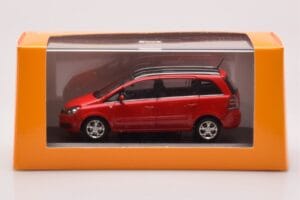 Opel Zafira B OPC Röd Minichamps 1:43 400045300 Metall — bild 4 av 4