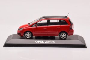 Opel Zafira B OPC Röd Minichamps 1:43 400045300