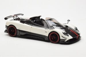 Pagani Zonda Cinque Roadster Vit Benny Almost Real 1:18 850611001 Metall — bild 6 av 8