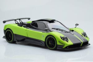 Pagani Zonda Cinque Grön Firenze Almost Real 1:18 850602001 Metall — bild 7 av 15