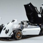 Pagani Zonda HP Barchetta Carbon Fiber Vit LCD 1:18 LCD18009 WH Metall - image 2 of 9