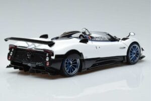 Pagani Zonda HP Barchetta Carbon Fiber Vit LCD 1:18 LCD18009-WH Metall — bild 3 av 9