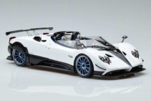 Pagani Zonda HP Barchetta Carbon Fiber Vit LCD 1:18 LCD18009-WH Metall — bild 6 av 9