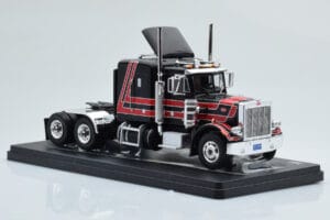 Peterbilt 359 Svart Röd IXO 1:43 TR158 Metall — bild 3 av 4