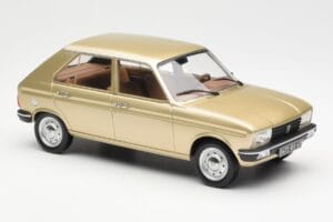 Peugeot 104 GR Beige Metallic Norev 1:18 184904 Metall — bild 4 av 6