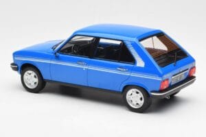 Peugeot 104 S Ibis Blå Norev 1:18 184903 Metall — bild 5 av 6