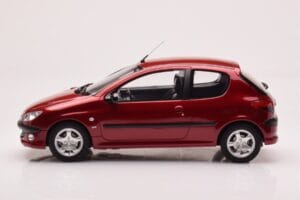 Peugeot 206 S16 Röd Otto 1:18 OT1039 Resin — bild 3 av 6