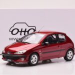 Peugeot 206 S16 Röd Otto 1:18 - image 6 of 6