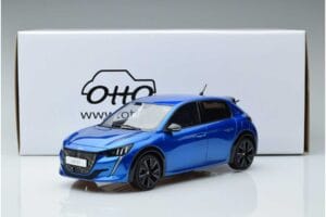 Peugeot 208 GT Line Blå Otto 1:18 OT392 Resin — bild 6 av 6