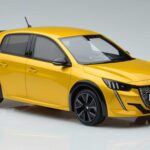 Peugeot 208 GT Line Gul Otto 1:18 OT930 Resin - image 4 of 6