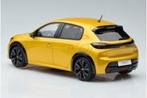 Peugeot 208 GT Line Gul Otto 1:18 OT930 Resin — bild 5 av 6