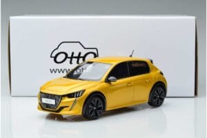 Peugeot 208 GT Line Gul Otto 1:18 OT930 Resin — bild 6 av 6